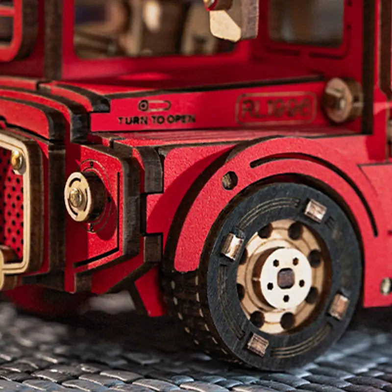 Robotime Rolife DIY 3D Wooden Puzzle | London Tour Bus - DIY Magic World