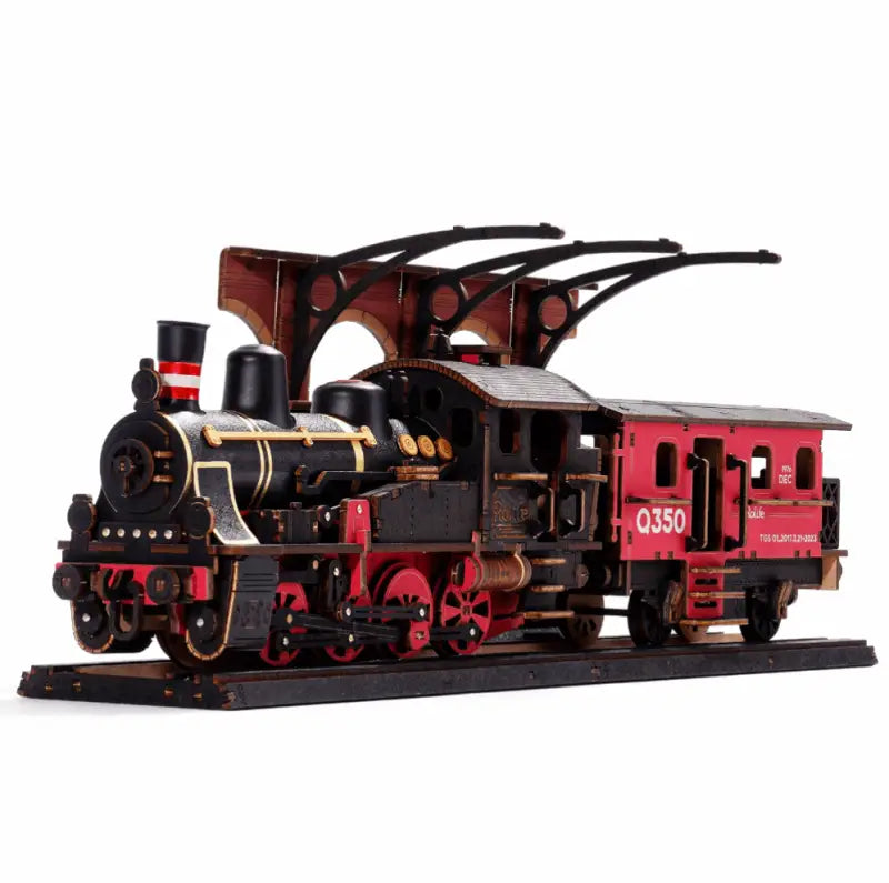 Robotime Rolife DIY 3D Wooden Puzzle | Steam Journey - DIY Magic World