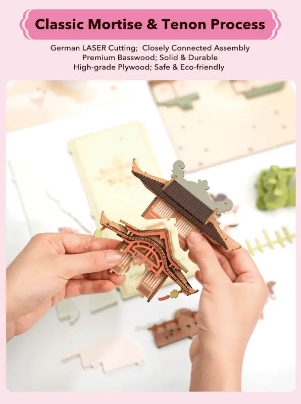 Robotime Rolife DIY Book Nook Kit | Falling Sakura - DIY Magic World