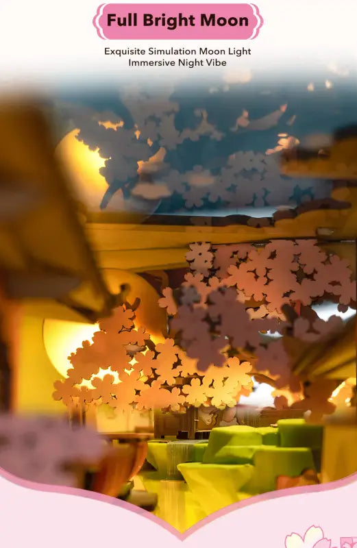 Robotime Rolife DIY Book Nook Kit | Falling Sakura - DIY Magic World