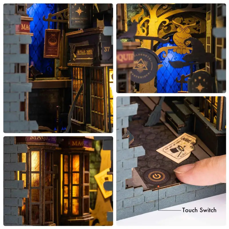 Robotime Rolife DIY Book Nook Kit | Magic House - DIY Magic World