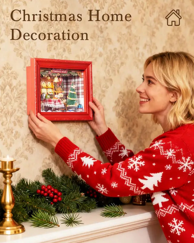 DIY Book Nook Kit | Christmas Eve Party