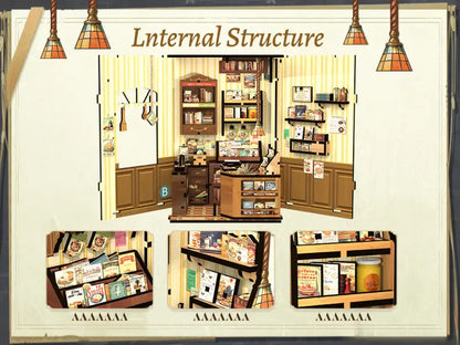 DIY Book Nook Kit | Cooking Bookstore