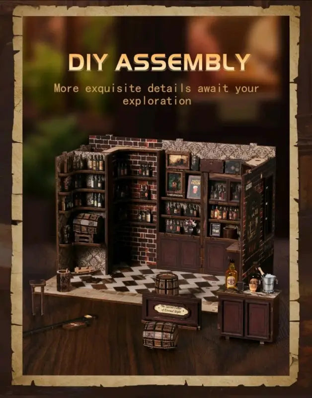 DIY Book Nook Kit | Corner Tavern