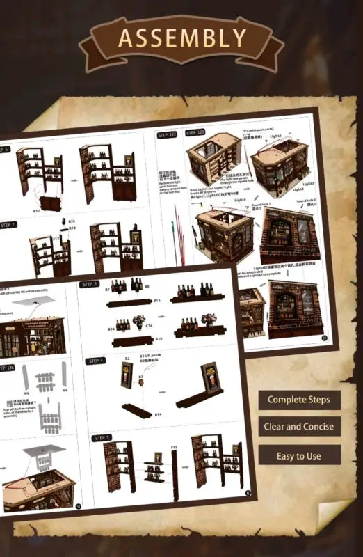 DIY Book Nook Kit | Corner Tavern