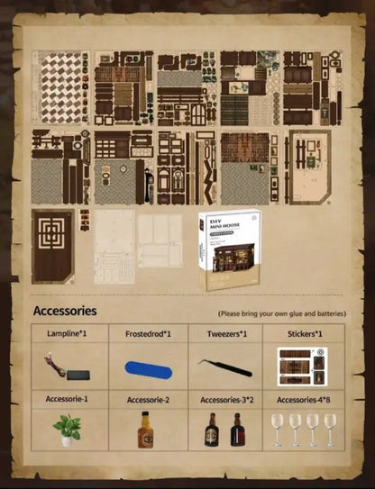 DIY Book Nook Kit | Corner Tavern