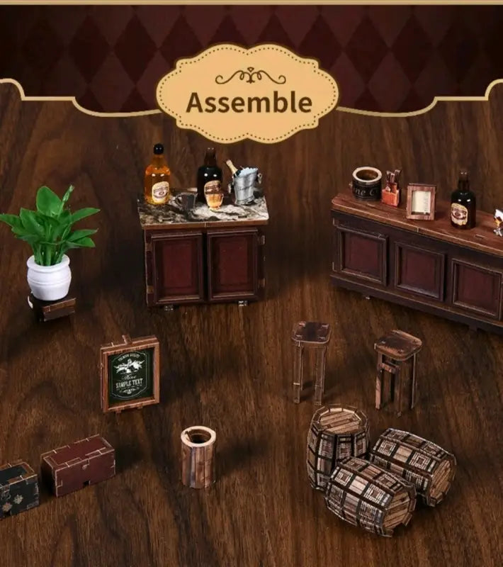 DIY Book Nook Kit | Corner Tavern