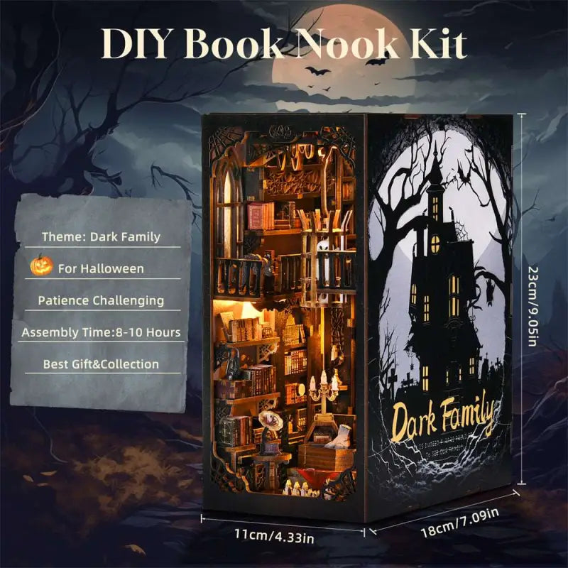 DIY Book Nook Kit | Dark Family