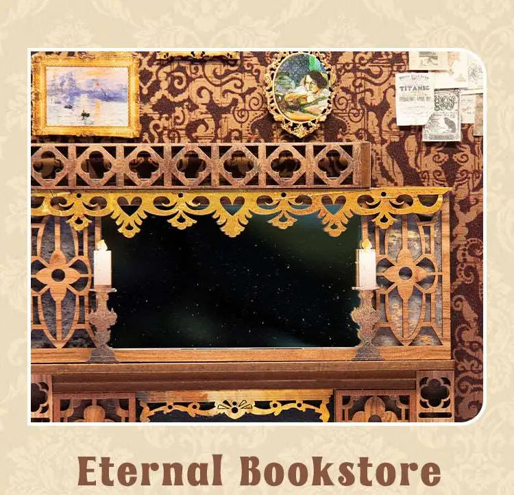 DIY Book Nook Kit | Eternal Bookstore