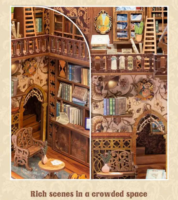 DIY Book Nook Kit | Eternal Bookstore