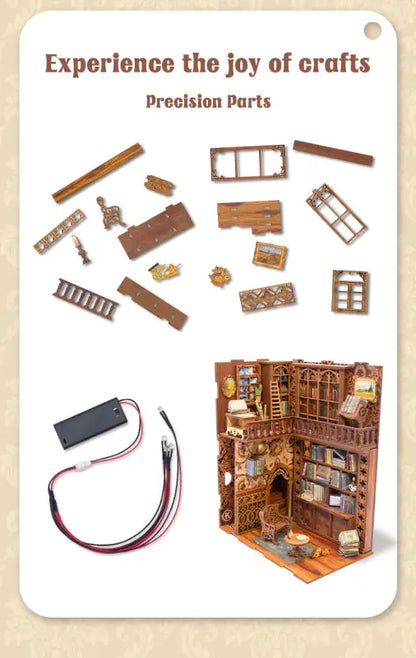 DIY Book Nook Kit | Eternal Bookstore