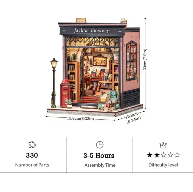 DIY Book Nook Kit | Jack’s Bookery