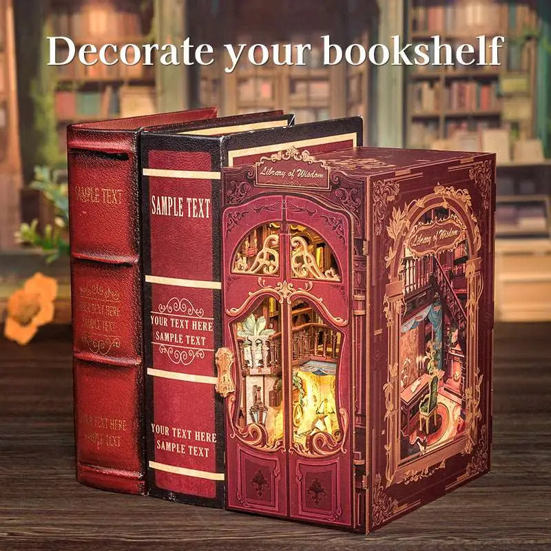 DIY Book Nook Kit | Library of Wisdom