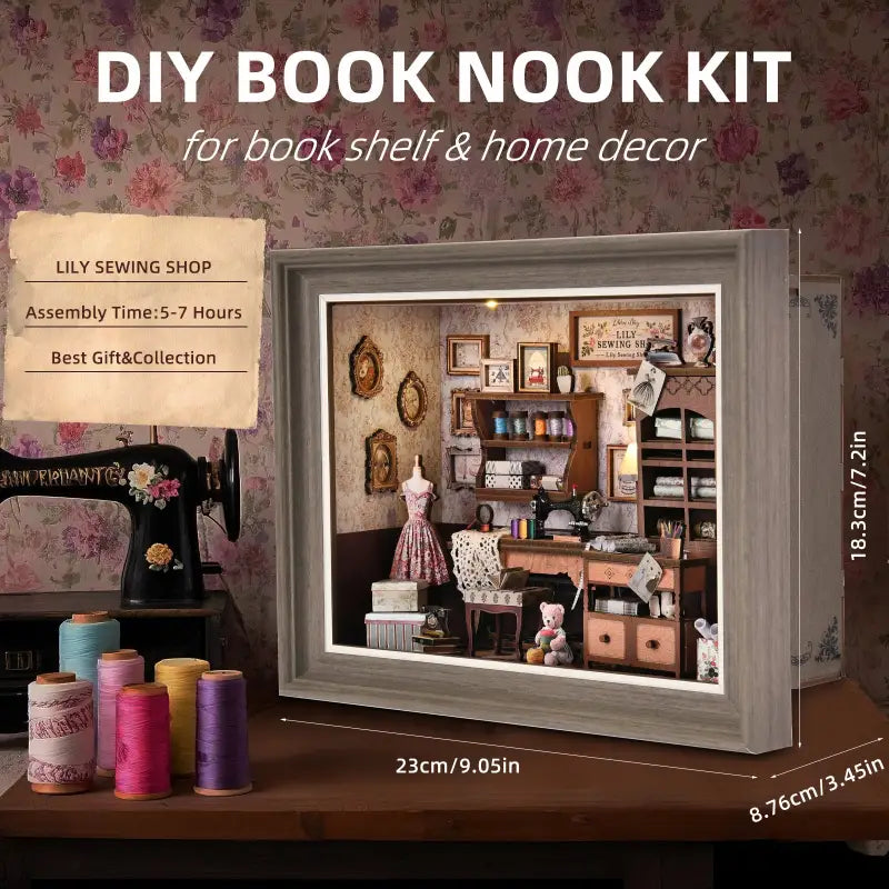 DIY Book Nook Kit | Lily’s Sewing Shop