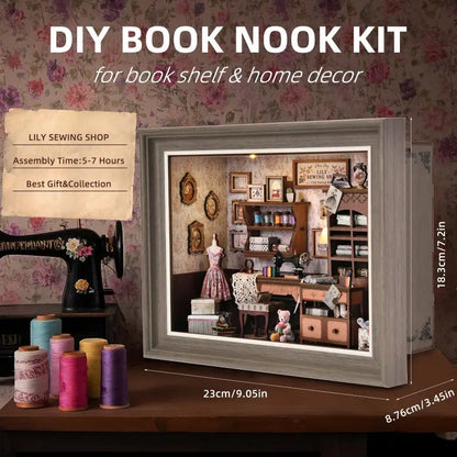 DIY Book Nook Kit | Lily’s Sewing Shop