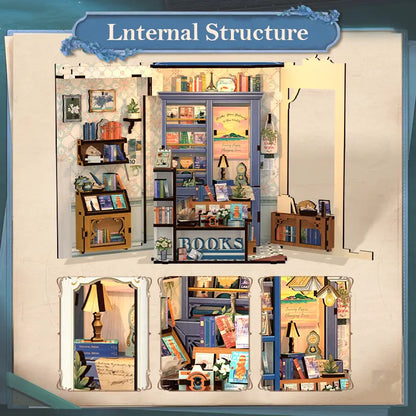 DIY Book Nook Kit | Literature Bookstore