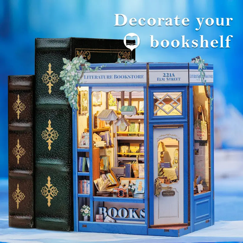 DIY Book Nook Kit | Literature Bookstore