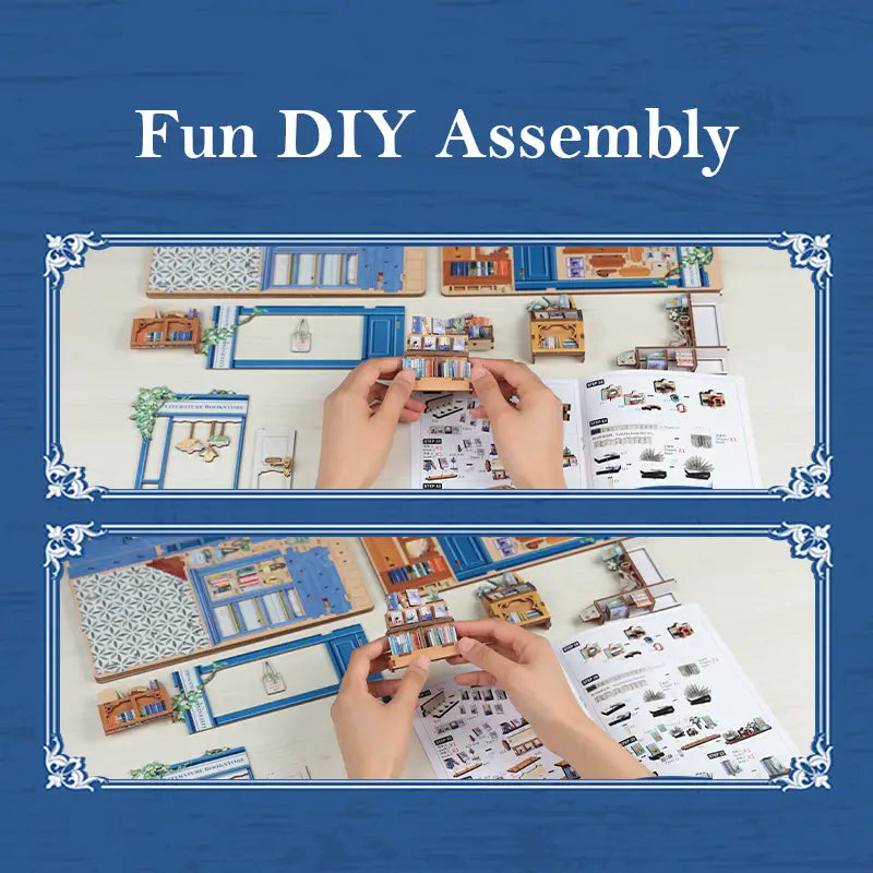DIY Book Nook Kit | Literature Bookstore