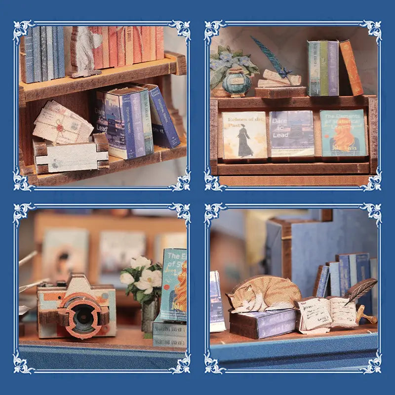 DIY Book Nook Kit | Literature Bookstore