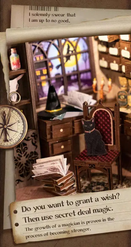 DIY Book Nook Kit | Magic Pharmacist - DIY Magic World