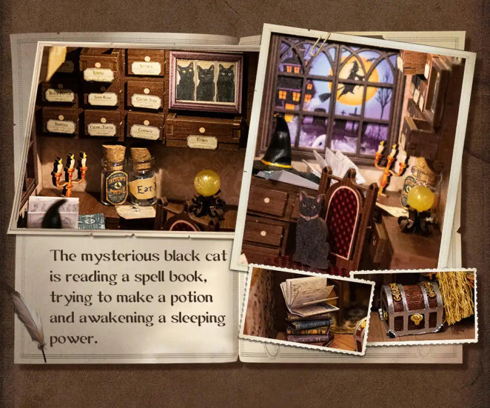 DIY Book Nook Kit | Magic Pharmacist - DIY Magic World