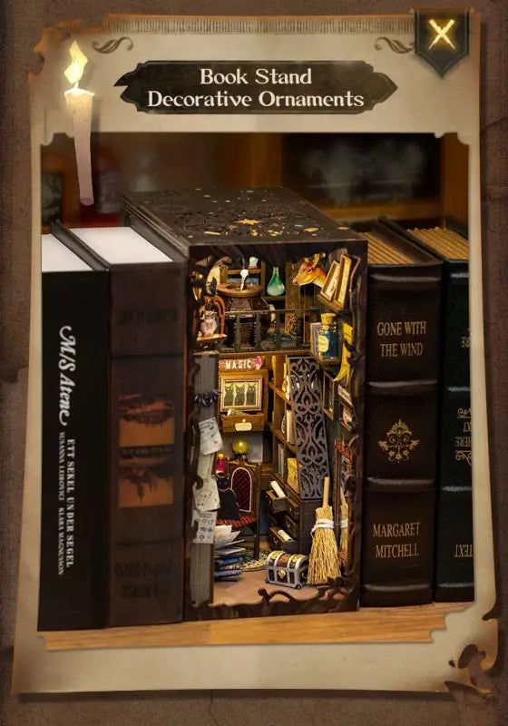 DIY Book Nook Kit | Magic Pharmacist - DIY Magic World
