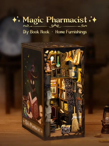 DIY Book Nook Kit | Magic Pharmacist - DIY Magic World