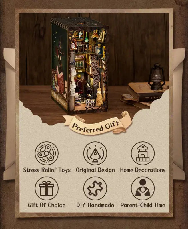 DIY Book Nook Kit | Magic Pharmacist - DIY Magic World