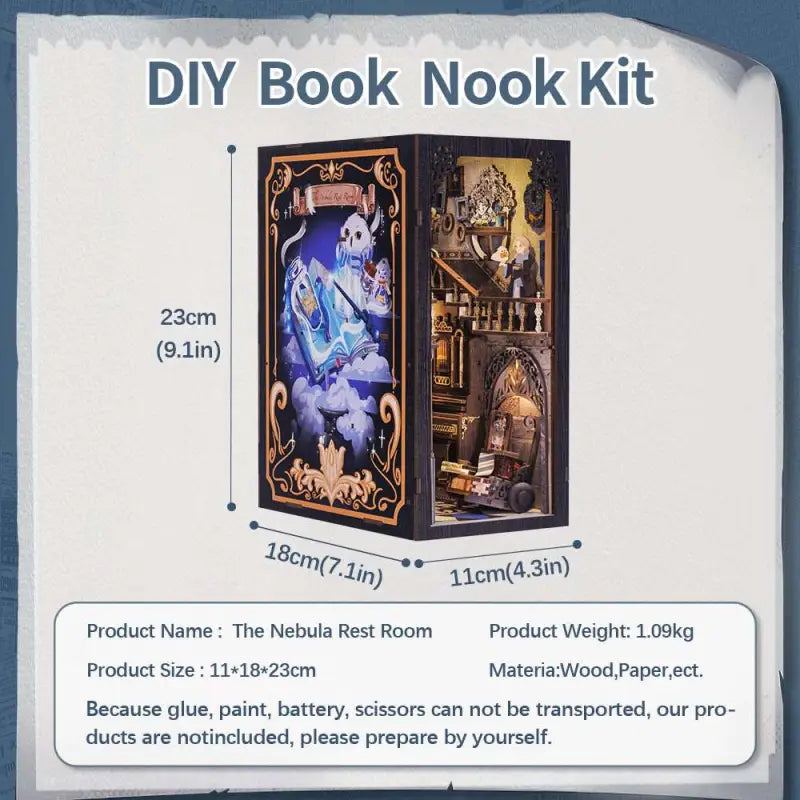 DIY Book Nook Kit | Nebula Common Room