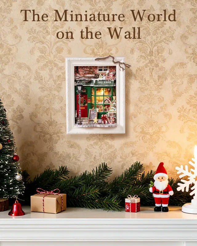 DIY Book Nook Kit | Santa’s Toy Shop