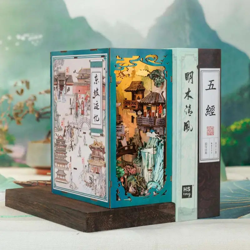 DIY Book Nook Kit | Su Dongpo