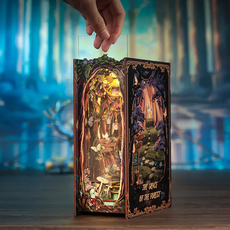 DIY Book Nook Kit | The Grace of the Forest - DIY Magic World