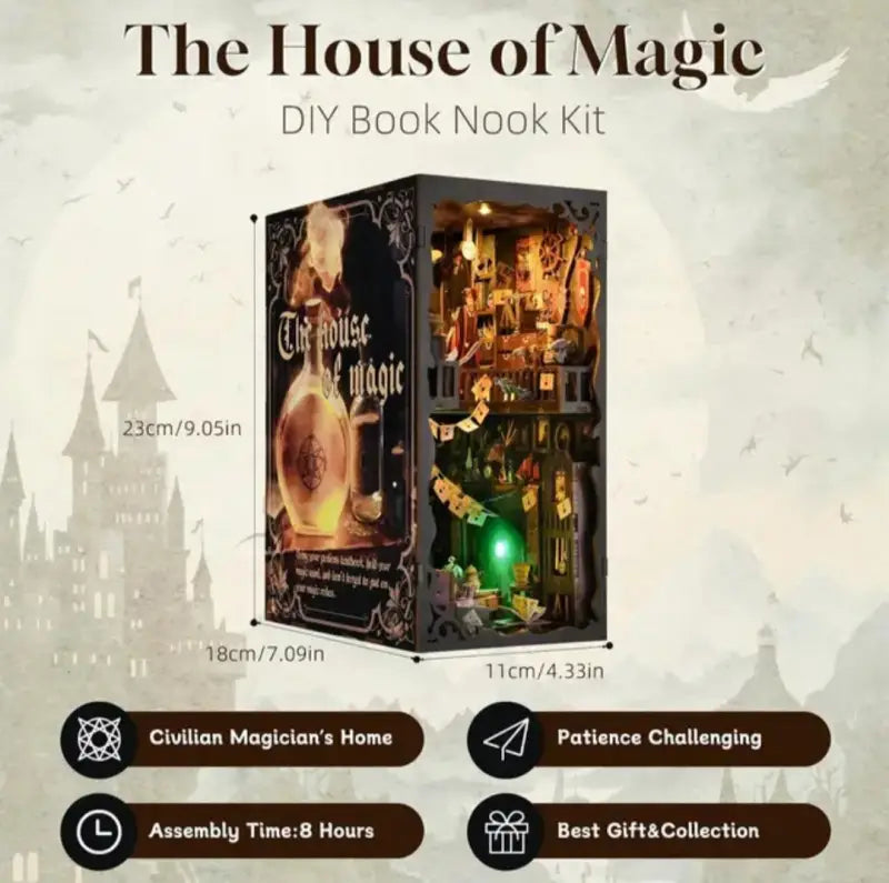 DIY Book Nook Kit | The House of Magic