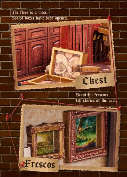 DIY Book Nook Kit | The Museum Mystery