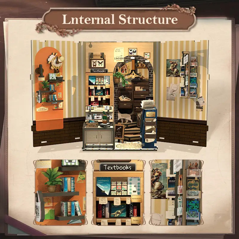 DIY Book Nook Kit | The Scholar’s Bookstore