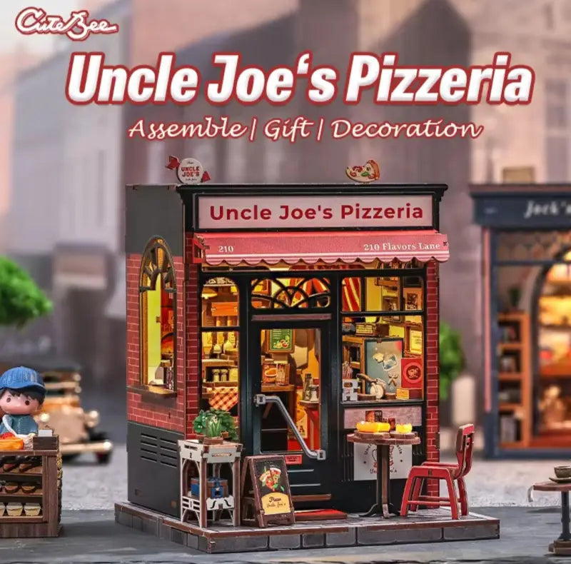 DIY Book Nook Kit | Uncle Joe’s Pizzeria