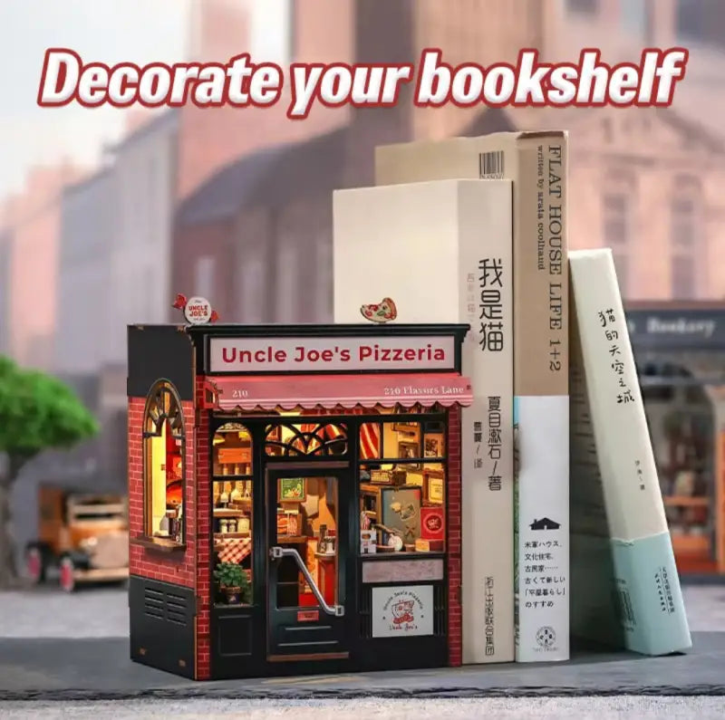 DIY Book Nook Kit | Uncle Joe’s Pizzeria