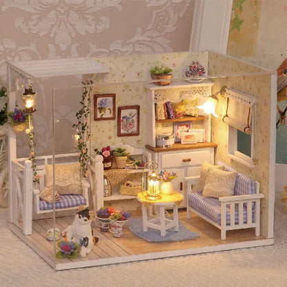 DIY Dollhouse Kit 1:24 | Kitten Diary