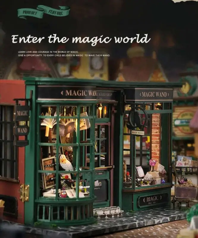 DIY Dollhouse Kit 1:24 | Magic Shop