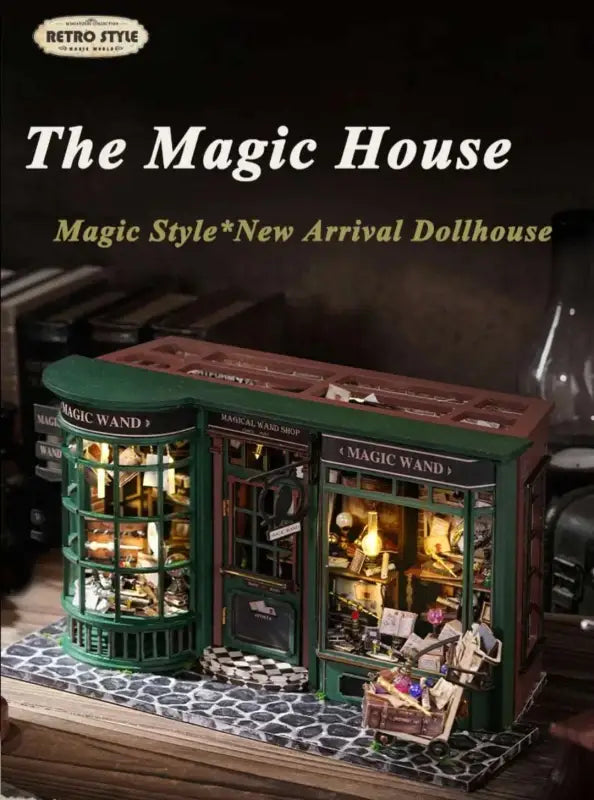 DIY Dollhouse Kit 1:24 | Magic Shop