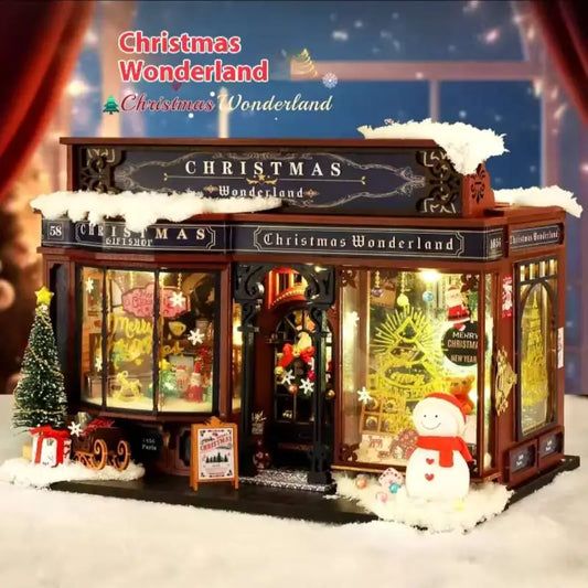 DIY Dollhouse Kit | Christmas Wonderland