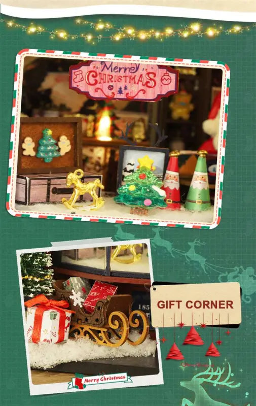 DIY Dollhouse Kit | Christmas Wonderland - DIY Magic World