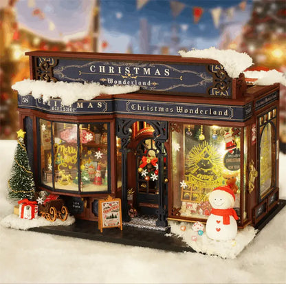 DIY Dollhouse Kit | Christmas Wonderland - DIY Magic World