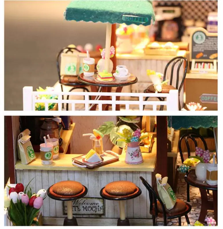 DIY Dollhouse Kit | Coffee Time - DIY Magic World