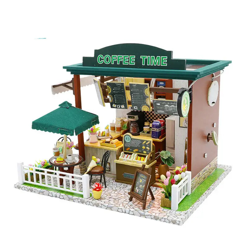 DIY Dollhouse Kit | Coffee Time - DIY Magic World