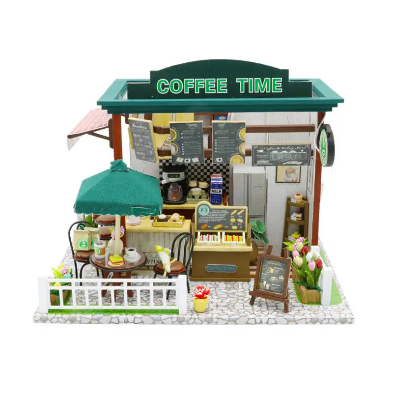 DIY Dollhouse Kit | Coffee Time - DIY Magic World
