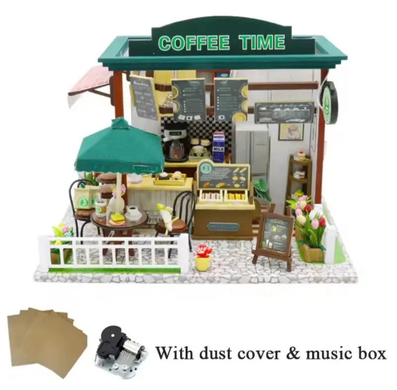 DIY Dollhouse Kit | Coffee Time - DIY Magic World