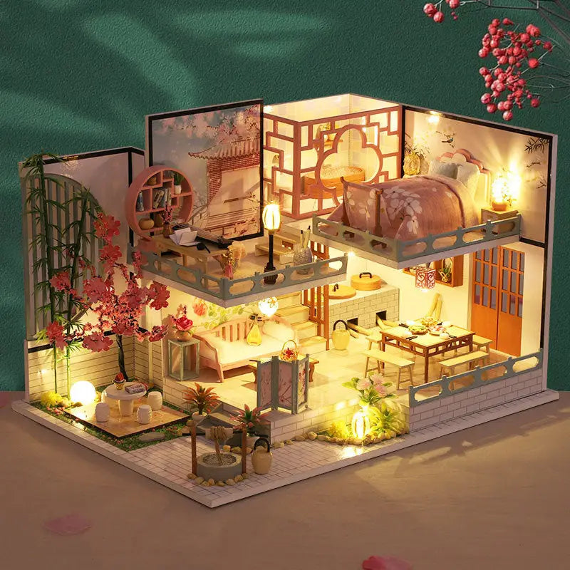 DIY Dollhouse Kit | Japanese Casa - DIY Magic World