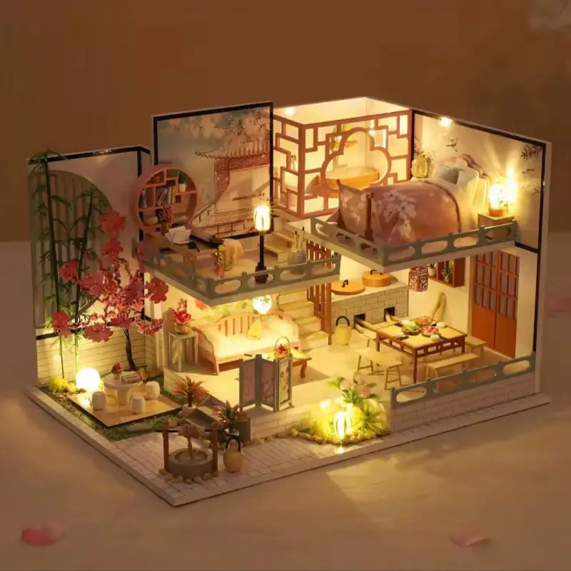 DIY Dollhouse Kit | Japanese Casa - DIY Magic World