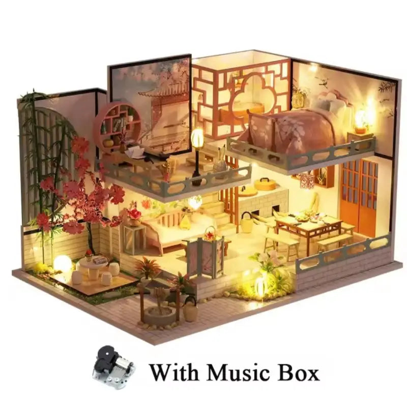 DIY Dollhouse Kit | Japanese Casa - DIY Magic World